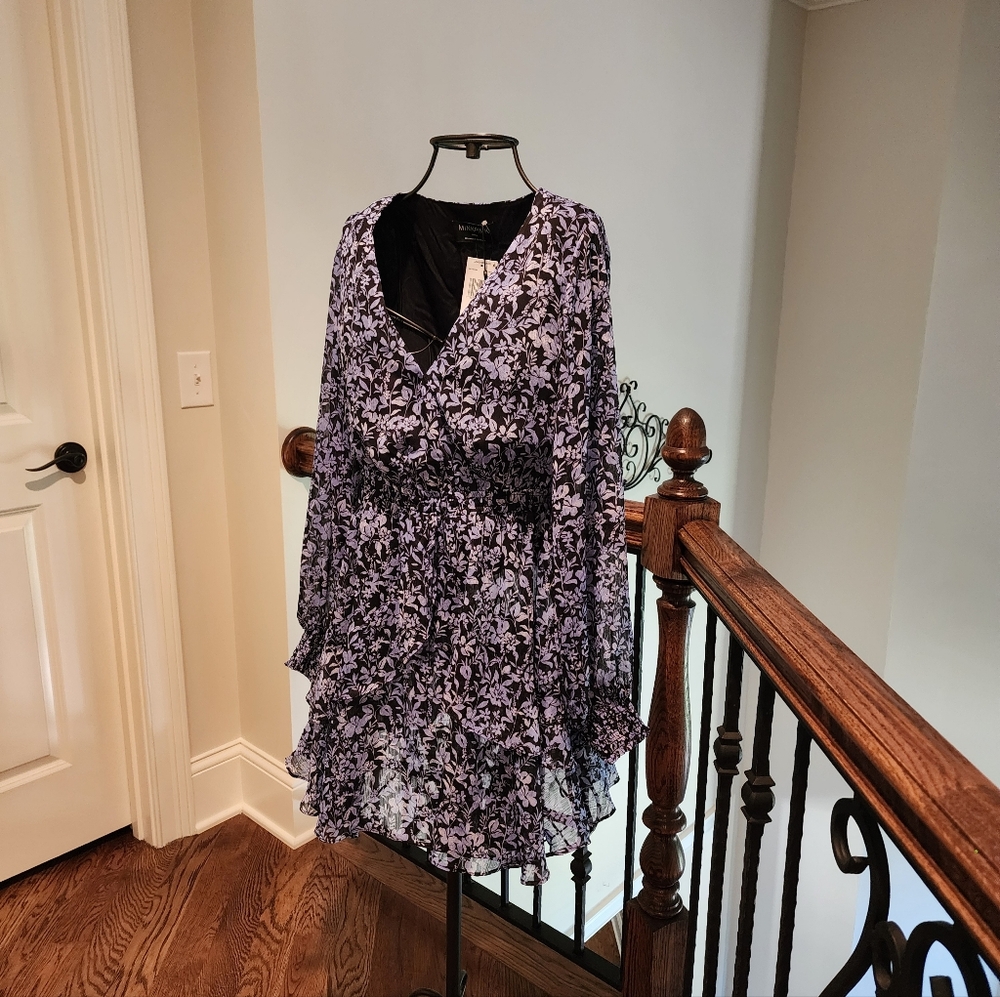 Mink Pink Lucinda Mini Dress Size Small